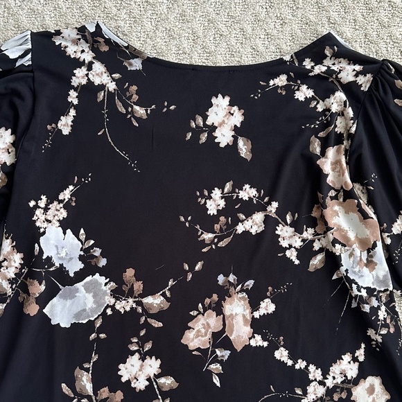 Lot of 2 Karen Kane Print Stretch Tops/Blouses Size 1X Office Fall Lightweight - Picture 7 of 16